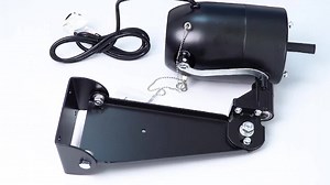 VENTISOL 30 in. Oscillating Wall Mount Industrial Fan with 2-Speed Control, Pull-Chain Switch, Black HD-FANXOSCWALL30