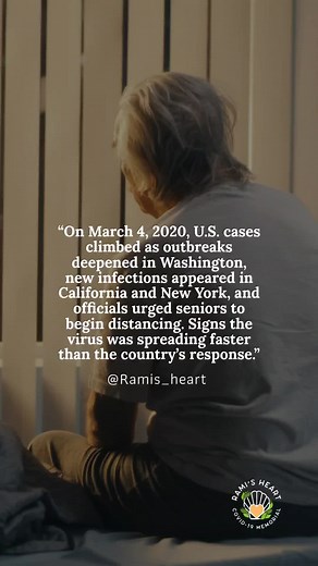 On March 4, 2020, the United States was beginning to see the earliest signs of how far the virus had already spread. Cases were rising in Washington, California, and New York, and the outbreak in the Kirkland nursing home continued to worsen. For the first time, federal officials urged older adults and people with underlying conditions to start limiting exposure. Aquiet acknowledgment that community transmission was already underway. Testing capacity was still extremely limited, so the numbers r