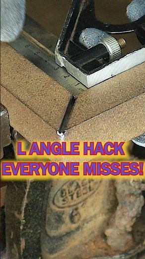 Perfect 90° Cut & Weld on Metal L Angle | Genius Welding Trick! 🔥.