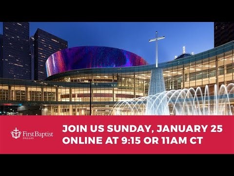 LIVE: First Dallas Worship | Sunday, January 25, 2026 | 11am CT