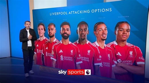 Premier League: How will Liverpool line up with all their attacking options?
