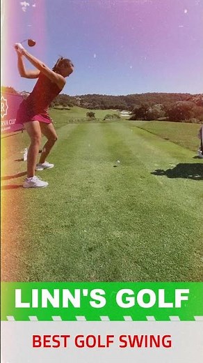 Golf Girl Linn Grant: Hottest LPG Pro Golfer and Beautiful Golf Swing #golf #ladygolfers #golfgirl