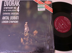 Dvorak : Antal Dorati Conducting London Symphony - Symphony No. 4 In G Major / Carnaval Overture