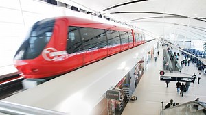 DTW McNamara Terminal's trams down until April