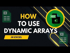 How to Use Dynamic Arrays in Excel | What is a Dynamic Array Formula in Excel #exceltutorial #excel