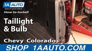 How to Replace Tail Light 2004-12 Chevy Colorado
