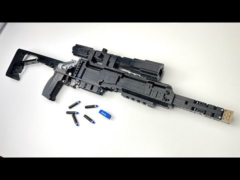 Working LEGO Sniper Rifle SPR 208 - Call of Duty: Modern Warfare
