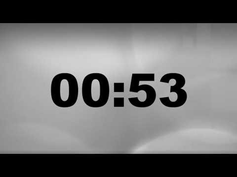 53 Second Timer - Simple Countdown with Alarm (Full Screen) – ClockUnit