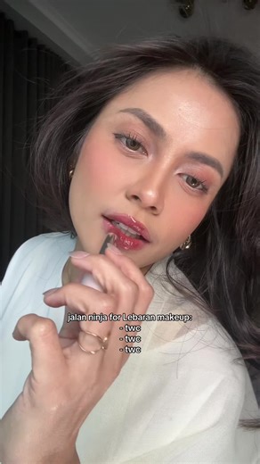 #makeuphack tetep cakep pas Lebaran no ribet-ribet
