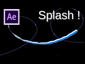 After Effect Water Splash Animation Tutorials