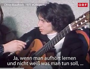 5.8K views · 92 reactions | [AUS DEM ARCHIV]: Hättet ihr ihn erkannt? Hier erzählt ein jugendlicher Tobias Moretti davon, warum er vor 48 Jahren ins Innsbrucker Jugendzentrum im Kennedyhaus gegangen ist. (Ohne Maulkorb, 1975) #ORFarchiv #abgestaubt Mehr Archivperlen mit und rund um den Schauspieler, Bio-Bauern und Enduro-Enthusiasten, Tobias Moretti, seht ihr heute in „Aus dem Archiv“ um 22.40 Uhr in ORF 2. | ORF | Facebook