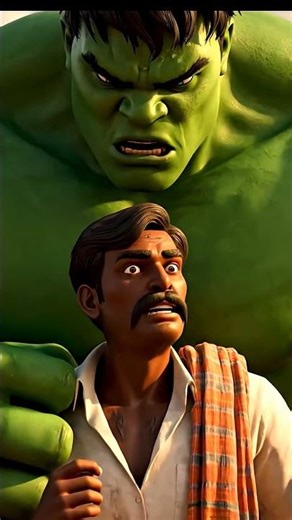 Ee video lo AI technology tho create chesina powerful HULK