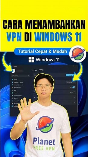 HOW TO ADD VPN IN WINDOWS 11