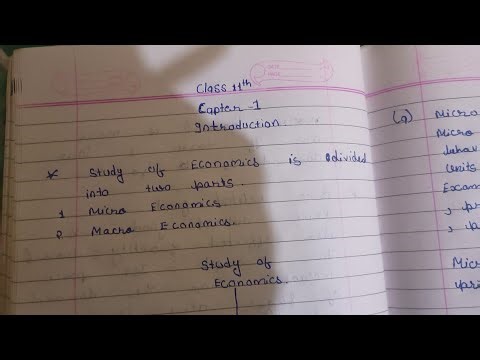 Chapter 1 class 11th introduction #economicsinhindi 