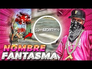 COMO HACER EL NOMBRE FANTASMA EN FREE FIRE 2024//FACIL Y RAPIDO [BIEN EXPLICADO]