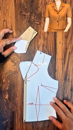 231K views · 61K reactions | Easy cut tutorial ✂️✂️✂️ #sew #sewing #sewtutorial #sewtips #sewproject #sewingtips #sewingproject #sewingtutorial #fashioncourse #fashiondesign #fashiontutorial #patternmaker #sewinglove #lovesewing #sewingandpatternmaking #costureras #costura #menjahit #jahitbajusendiri #belajarmenjahit #polabaju #ussew #ussewing | Cesaria Yudiyanti | Facebook