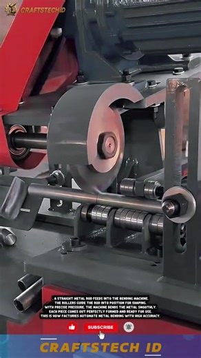 Automatic Metal Rod Bending Machine | Precision Industrial Forming #industrialmachine