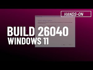 Windows 11 build 26040: NEW Setup design, File Explorer compression wizard, Manage Devices