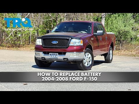 How to Replace Battery 2004-2008 Ford F-150