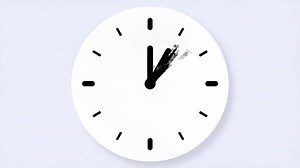 Clock Time Lapse - A Visual Journey Through the Hours.