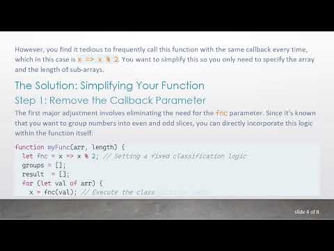 Refactor Your JavaScript Function for Enhanced Efficiency: A Step-By-Step Guide