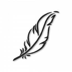 Feather Embroidery Machine Design Instant Download Digital File PES - Etsy