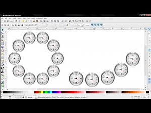 How to Put Object (Complex Graphics) on Path - Inkscape Tutorial