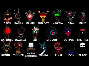 Every Horror Sprunki phase 5 in 20 Minutes