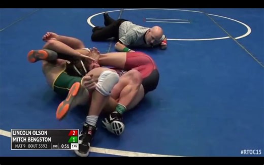 Intense Wrestling Match: Gay Boy vs. Hot Wrestler