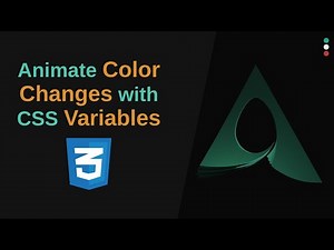 Animate Color Changes with CSS Variables