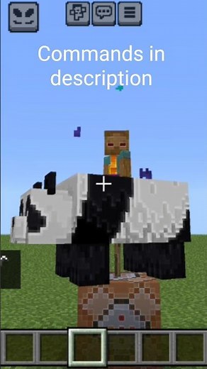 How to Summon Panda Jockey in Minecraft Bedrock Edition using Commands