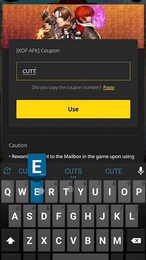 NEW CODE NOVEMBER 22 2025 | KOF AFK