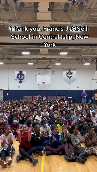 Motivational School Assembly by Rohan Murphy at Francis J. O'neill School