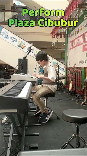 Performance Mall Plaza Cibubur Keyboard by Manuelo #latihan #music #keyboard