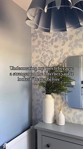 I feel so much better now I’ve listened to the stranger who told me my porch looked “better before” and undecorated the room, I can’t believe I didn’t see the error of my ways before! 😨In all seriousness, everyone is entitled to their own opinion and my style definitely won’t be for everyone but you’ve got to decorate how YOU love!It’s your home, you’re living in it and you’ve just got to let what other people say slide and focus on your own happiness ❤️#diyhomeimprovement #diyvideo #diyblogger