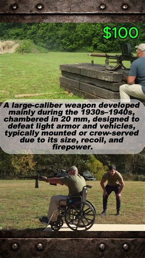 How Big Is Too Big Barrett 50 BMG vs 20 mm #costofwar #militaryfacts #costofguns #military