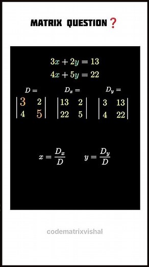 How to work Matrix Question in mathematics class 12th differentiation topic #matrix #maths #math