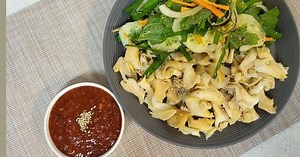 Seasoned whelk, dip it in the sauce! Recommend a simple and deli