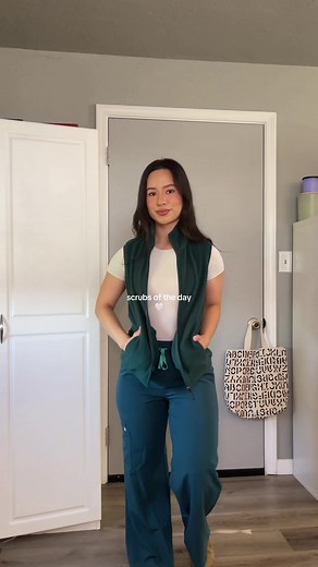 Short Sleeve Underscrub and Vest Scrub Combo Inspiration