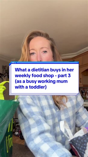 What a dietitian actually buys in her food shop! Back with part three of some foods I include in my weekly food shop (and why/how I use them) as a dietitian! As always this is just a snapshot amongst a wide range of fresh staples and I share for inspiration or guidance NOT comparison. All families, resources and dietary needs are nuanced. A few tips: ✅ fortified milled oats can be a great addition to a child’s diet combined with porridge/in baking - they have added iron, calcium, B12, folate and