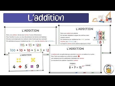 C'est Quoi Une Addition ? Comment Faire Une Addition ? On Va Apprendre À Additionner !