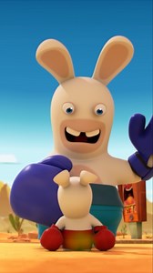 Big Rabbid packs a punch… but would rather be hugging bunnies than boxing them 🥊 | Rabbids