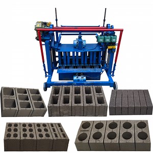 [Hot Item] Senegal Manual Brick Making Machinery in Panua New Guinea Sudan Hollow Concrete Block Making Machine Price