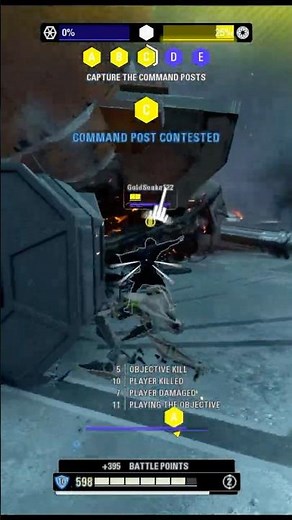 Battling Anakin over command post C #battlefront2