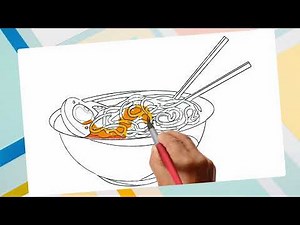 How to Draw Noodles