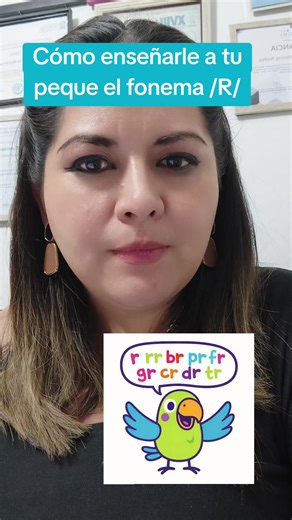 La letra /r/ no se enseña al azar, tiene un orden 🦜💬 Cuando respetamos el proceso, el aprendizaje es más fácil y con menos frustración. 👉 Primero R suave 👉 Después RR compuesta (en sus diferentes posiciones) 👉 Y al final los grupos consonánticos con R Cada peque tiene su ritmo, pero seguir una secuencia adecuada marca la diferencia 💙 ✨ Sígueme para más actividades, estrategias y consejos para trabajar la R y otros fonemas del lenguaje infantil. con cariño Pau & Nico 👩🏻‍⚕️❣️🦜 #rotacismo 