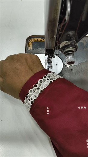 Simple And Easy Sleeve Design using sewing Tips and tricks #shorts #shortsfeed #sewinghack