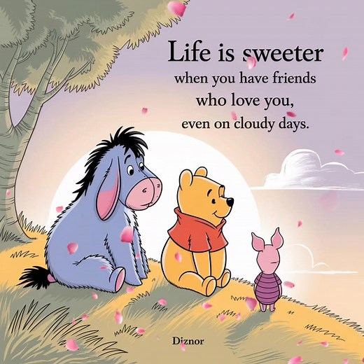 A little Eeyore wisdom for your day. 💖 . . . #pooh #eeyore #quotes #funnyreels #moments | Little Positivity Things