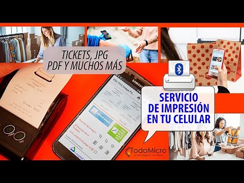 ⚡Instala el servicio de impresión POS PRINTER en tu celular y usá la impresora bluetooth de 58mm