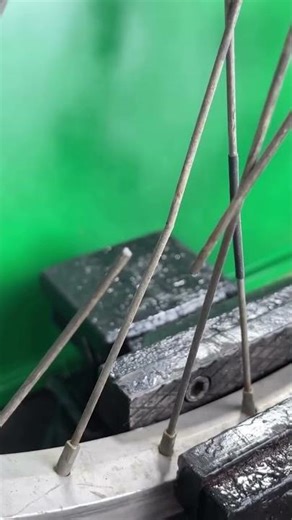 repair broken bicycle spokes quickly and easily #shorts